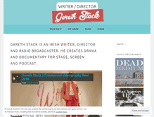 Tablet Screenshot of garethstack.com